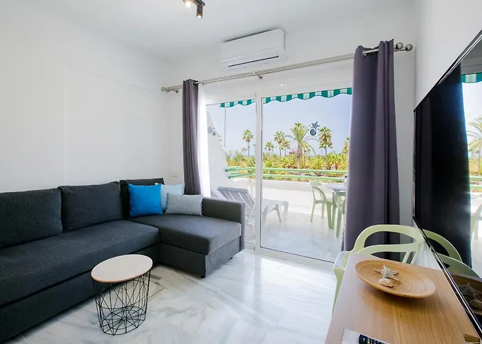 Blue Estudio - La Caleta Апартаменты Адехе